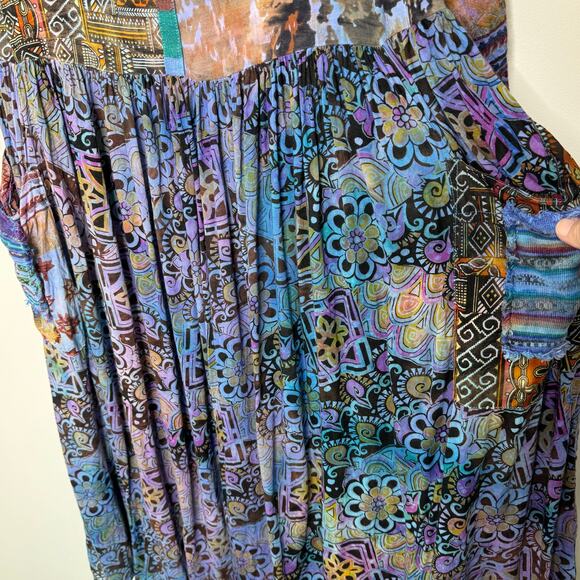 URU rayon dress‎ hand dyed - Picture 6 of 13